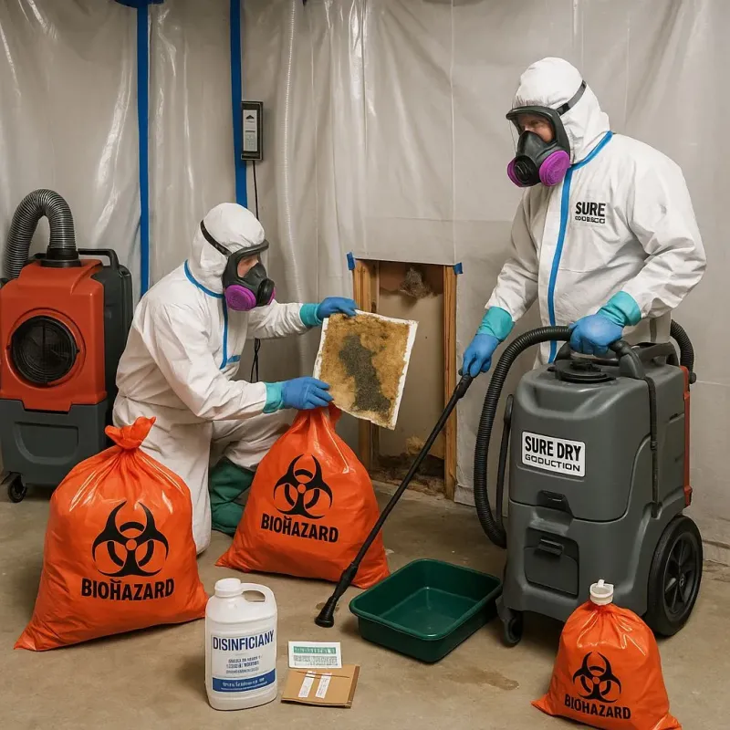 Contaminated Water Handling Protocols process in Floyd County, IN